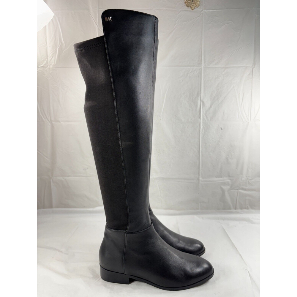Michael Kors Bromley Over The Knee Flat Riding Black Boot Size 6 leather - Picture 13 of 13